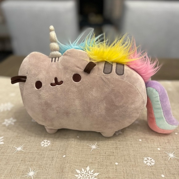 Pusheen plush medium toy. H about 8.5 inches and about W 12 inches - Picture 1 of 1